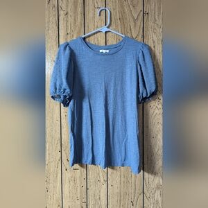 Maurices Polka Dot Puff Sleeve Top